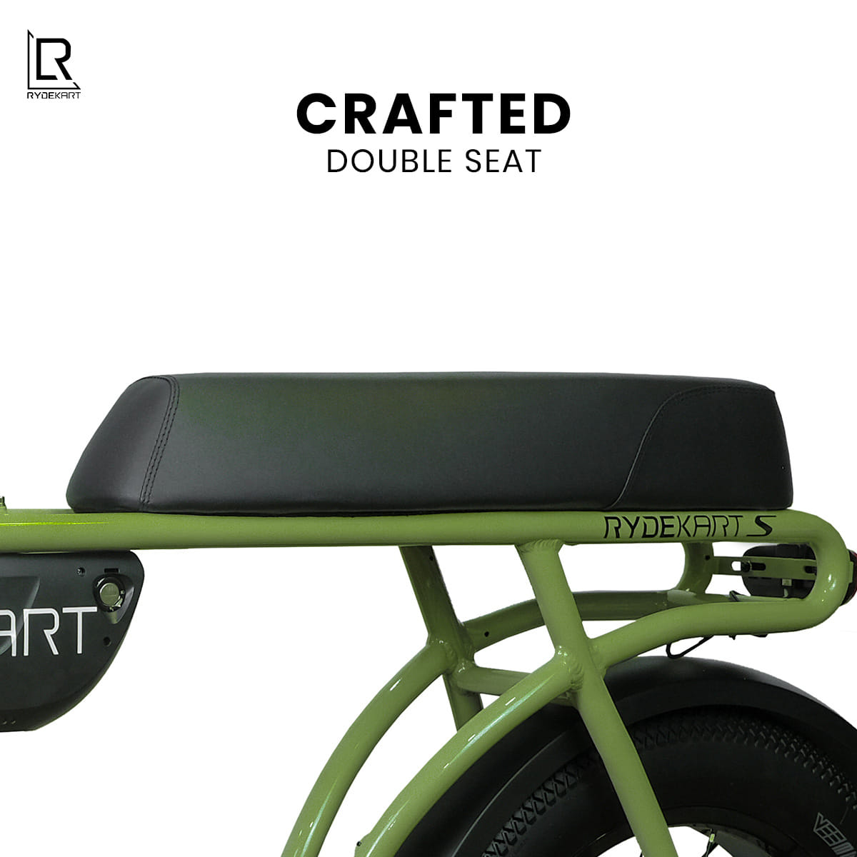 จักรยานไฟฟ้า RYDEKART - รุ่น RYDE KART S สี URBAN GREEN_5